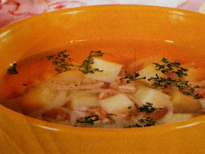Фото картофельного супа с овсянкой