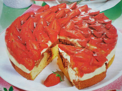 Фотография пирога с ягодами
