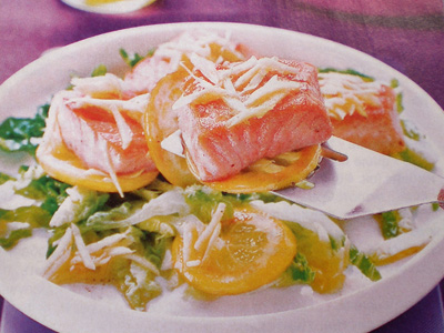 Фото лосося с лимоном