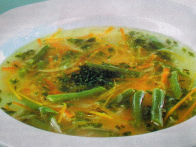 Фото супа из стручковой фасоли