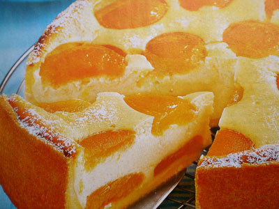 Фото пирога чизкейка тарта с абрикосами