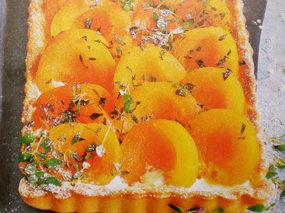 Фото абрикосового пирога тарта чизкейка